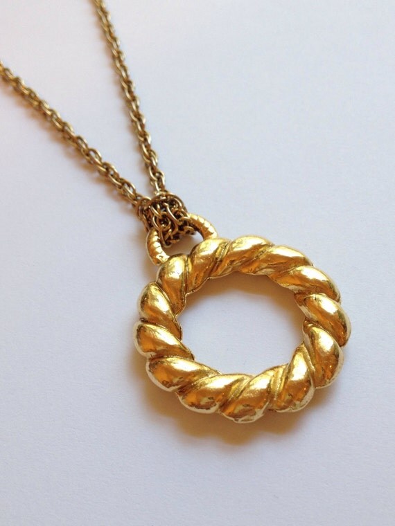 Items similar to Streets of Gold Necklace on Etsy