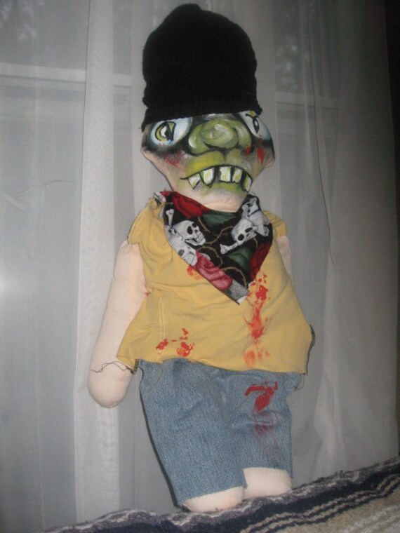 Items similar to Zombie Doll 24 inch Free shipping in Cont USA on Etsy