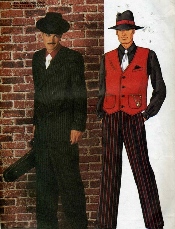 Items similar to Butterick 3241 UNCUT Men's 40s Style Zoot Suit