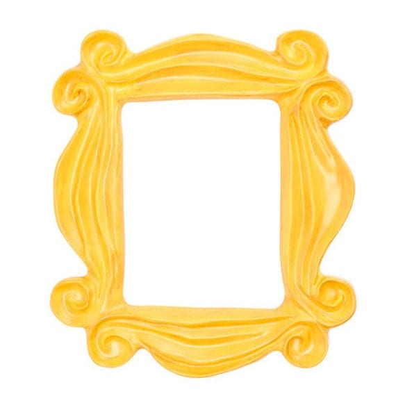 Monica's Yellow Peephole Frame As Seen on Friends by ...