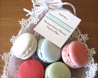 Sweet Interior Ceramic Macaron Sachet-Fragrance Object