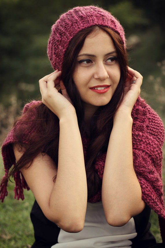 Womens scarves hats and headband sets