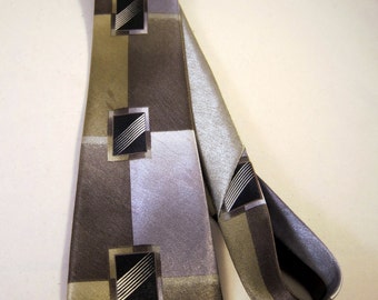 Skinny Tie | 1960s Mens Tie | 1950s Mens Tie | Mad Men Skinny Tie | Vintage Skinny Tie | Vintage Necktie | Mad Men Party | 1960s Necktie