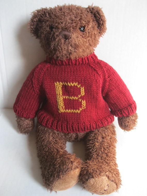 teddy bear knit sweater