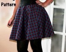 High Waisted Skirt Sewing Pattern 120