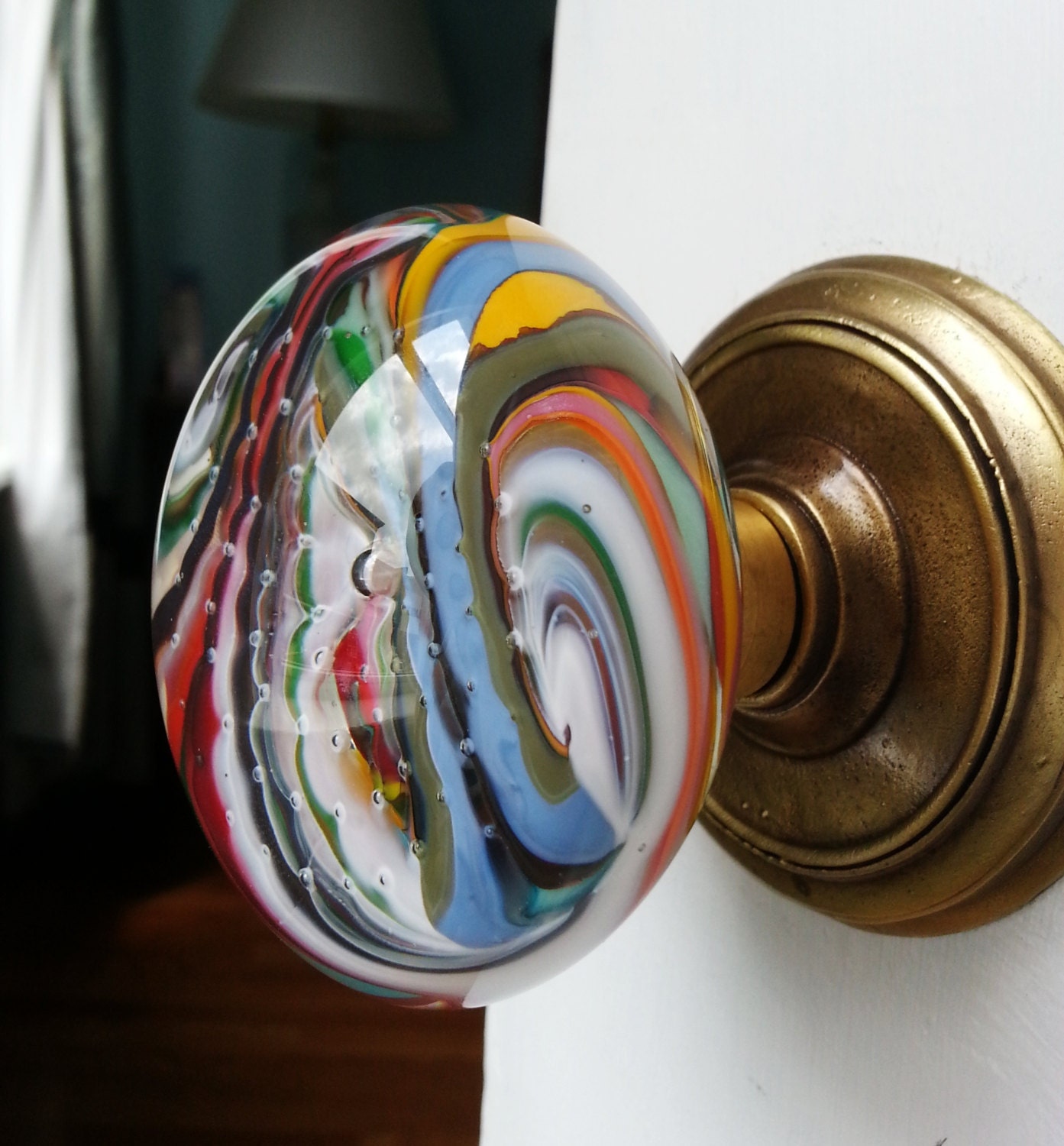 Blown Glass Door whimsical crayon colors blown glass door by Blown Glass Door whimsical crayon colors blown glass door by