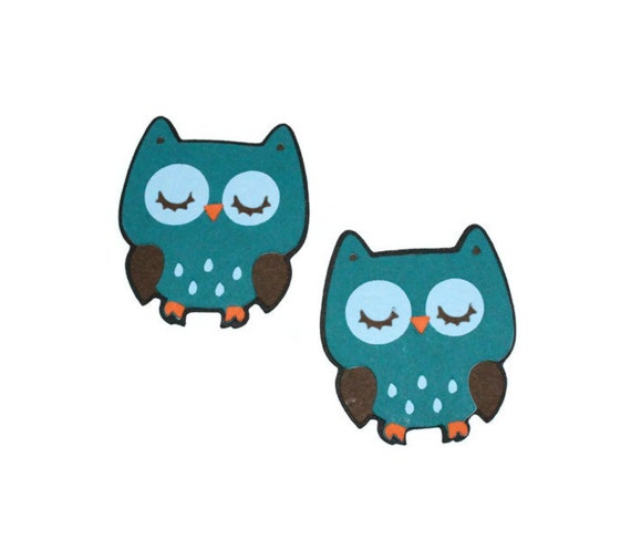 Items similar to Owl die cuts - 4 dies (2.5 in.) - you select your ...