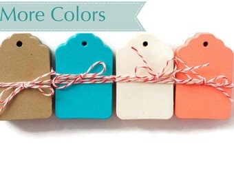 Small gift tags. Kraft blank mini tags in many your colors. Small gift tag die cuts, hang tags. Blank tags, small tags, kraft tags, gift tag