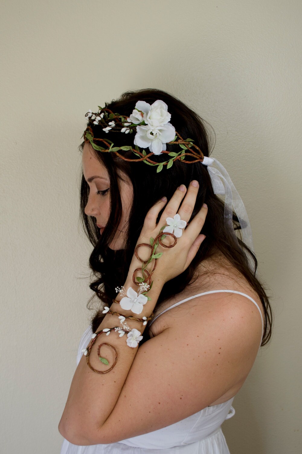 Boho Bridal Arm Cuff bridesmaid gift