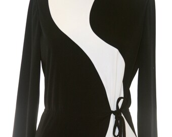 The Kollection Dress Vintage Monchrome Black and White Dress