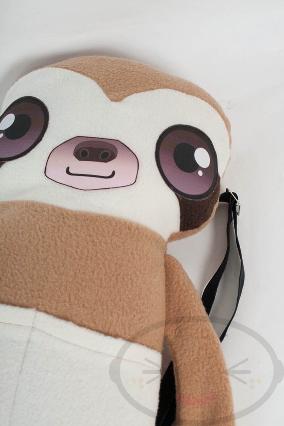 sloth stuffed animal backpack