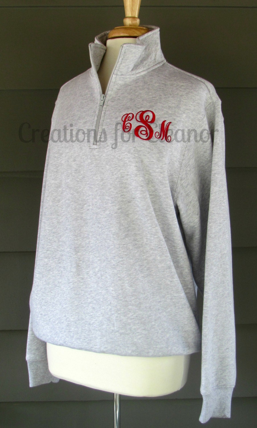 Create Your Etsy Account Our favorites are the heathered fleece 1/4 zip pullovers and the basic hoodie solid sweatshirts with over 20 colors to choose from. (find a monogrammed gift) Signup for Our Newsletter Sign up for our newsletter to receive updates on sales, the latest products, and coupons.