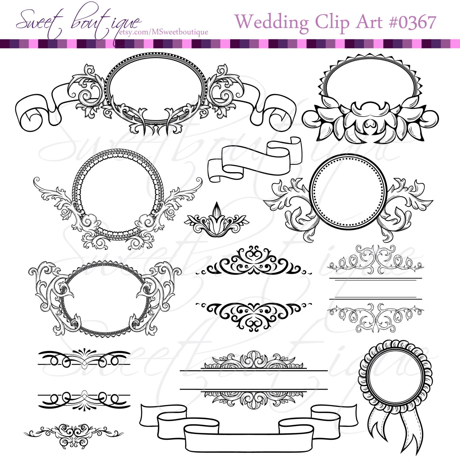 wedding invitation clip art images - photo #11