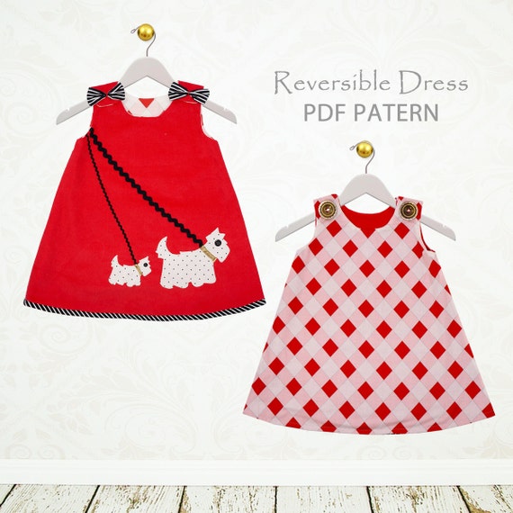 Baby dress pattern pdf baby sewing pattern by MyChildhoodTreasures