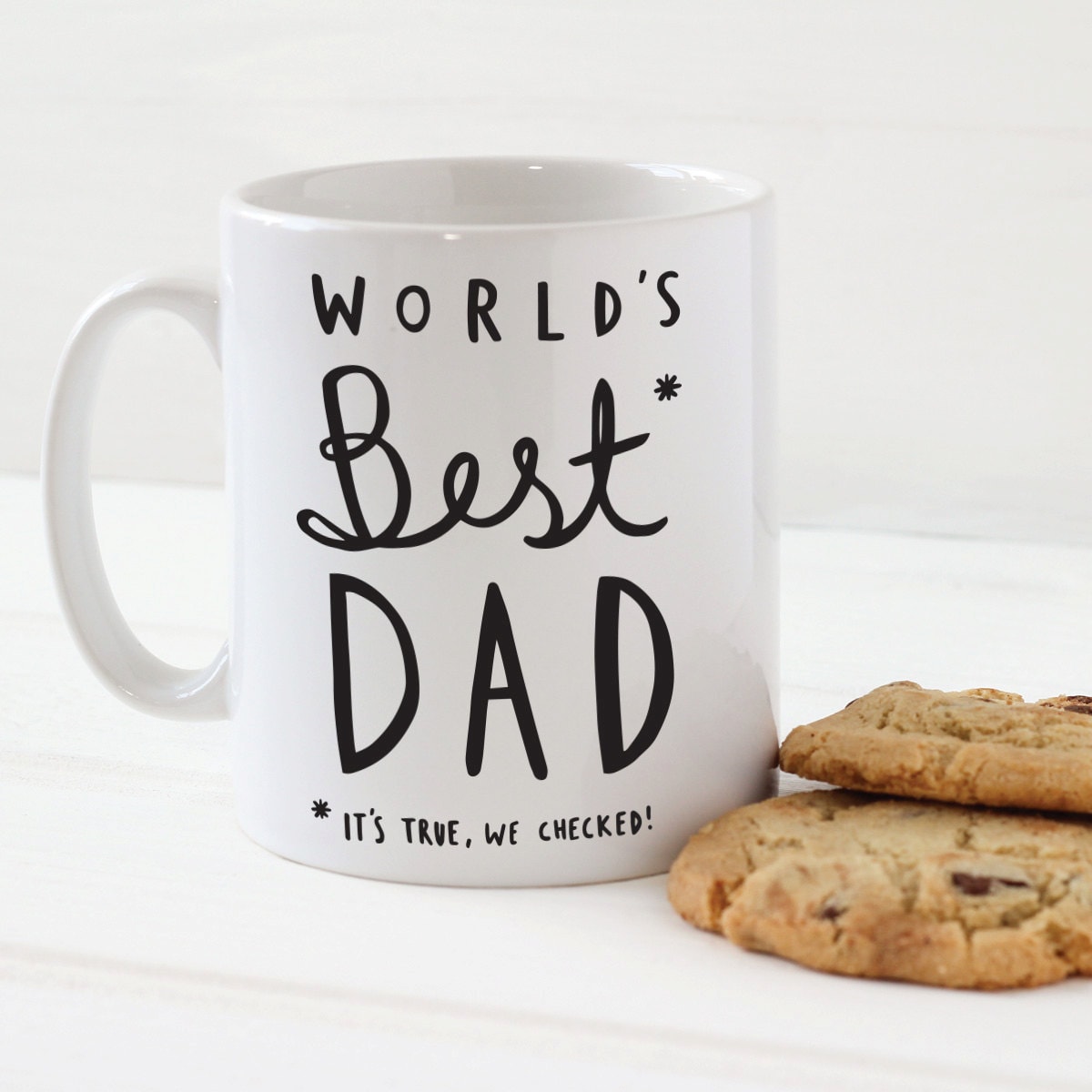 World's Best Dad Mug Stylish Ceramic Mug for Dad