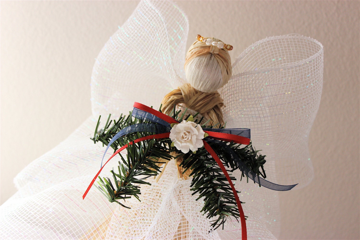 christmas decor raffia angel christmas tree by marlotreasures christmas decor raffia angel christmas tree by marlotreasures