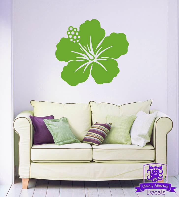 Hawaiian Flower Wall Decal