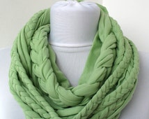 Popular items for pale green scarf on Etsy