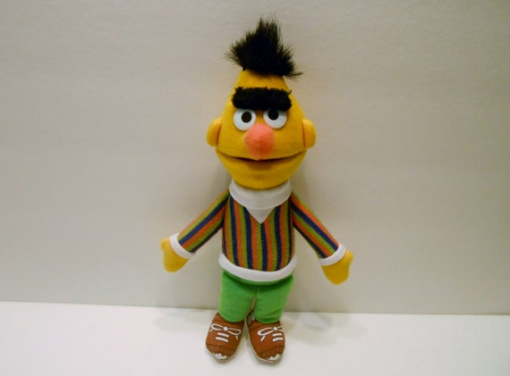 stuffed bert doll