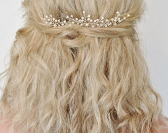 Wedding Hair Accessories, Bridal Hair Pins, Swarovski Pearl Crystal Hair Pins,Bridal Hair Accessory, Set of 3