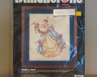 Kit de Broderie avec cadre en tissu - Sew Happy - Dimensions