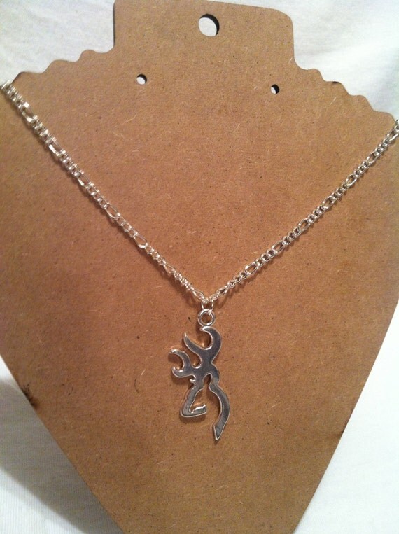 Hunting necklace Deer Head Necklace Necklace for by ItsJustSlate
