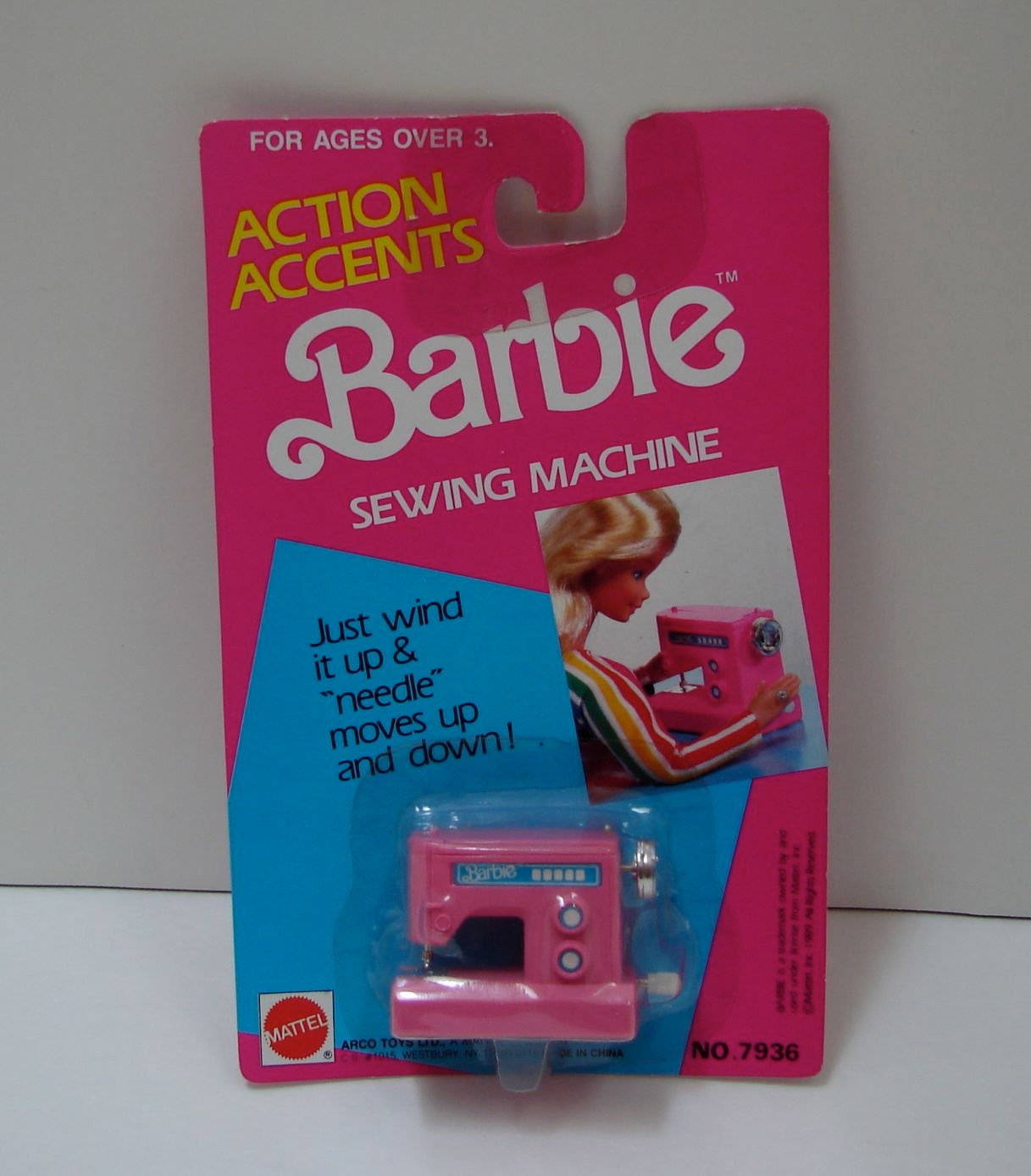 vintage barbie sewing machine