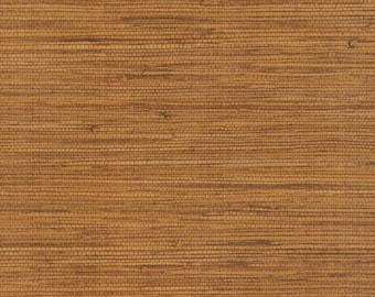 Warm Brown Grasscloth Wallpaper - W icker Look, Woven, Natural, Faux ... Warm Brown Grasscloth Wallpaper - W icker Look, Woven, Natural, Faux ...