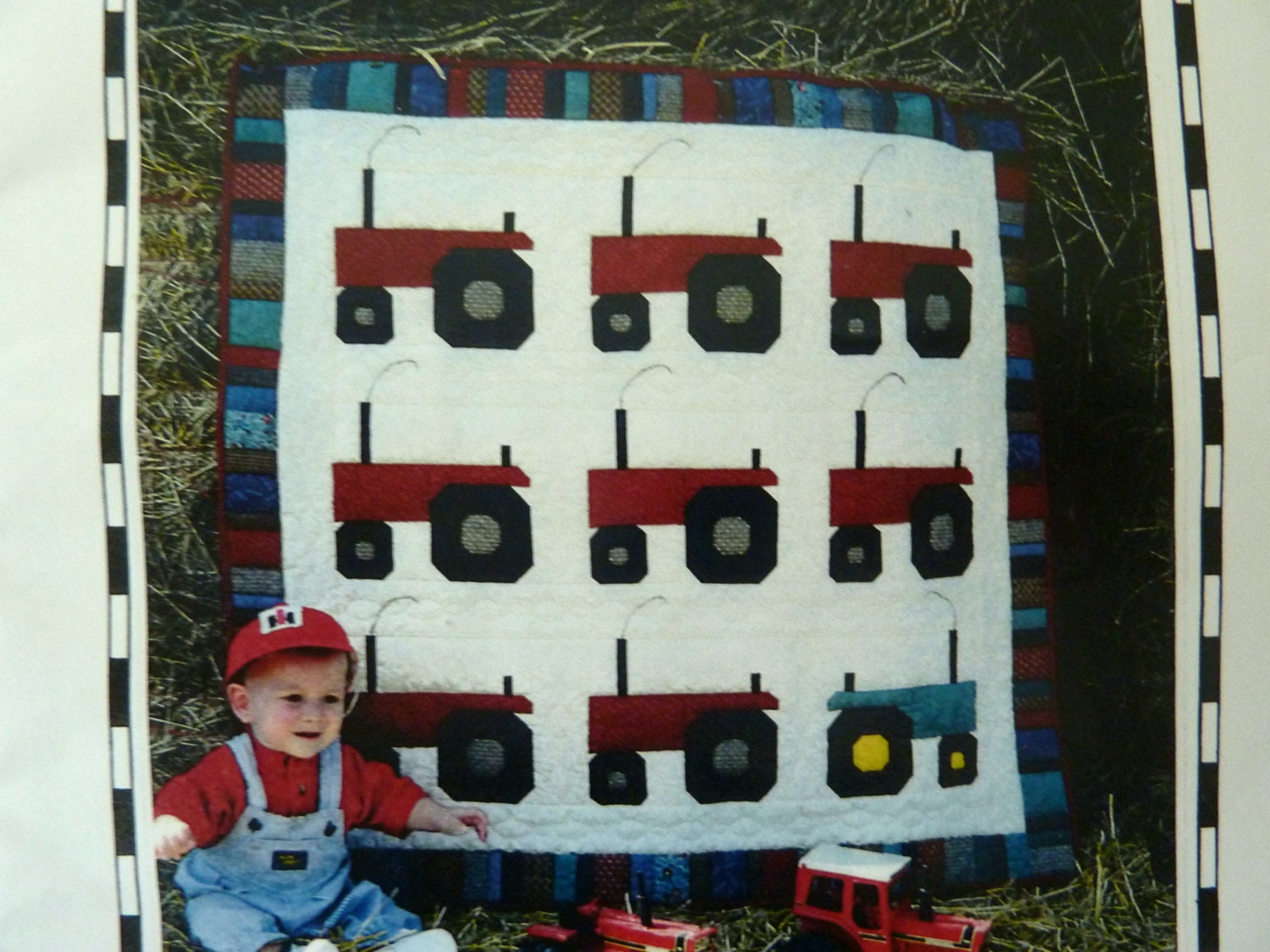 Child's Tractors Quilt Pattern William's Quilt by