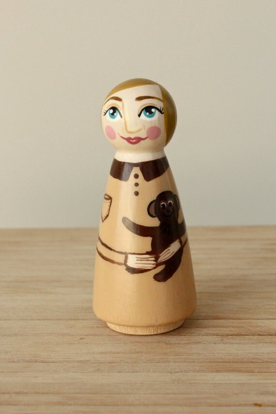 jane goodall stuffed toy