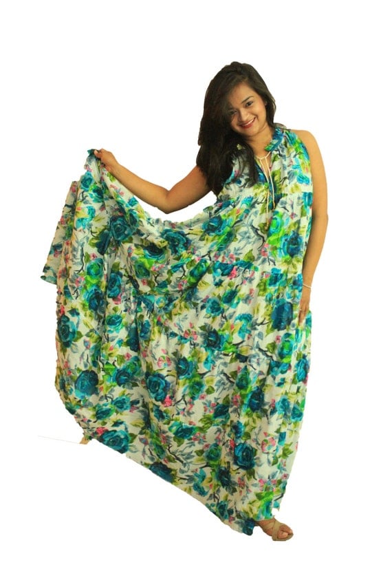 PLUS Size MAXI DRESS, Cotton Beach Dress, Long Party Dress ... PLUS Size MAXI DRESS, Cotton Beach Dress, Long Party Dress ...