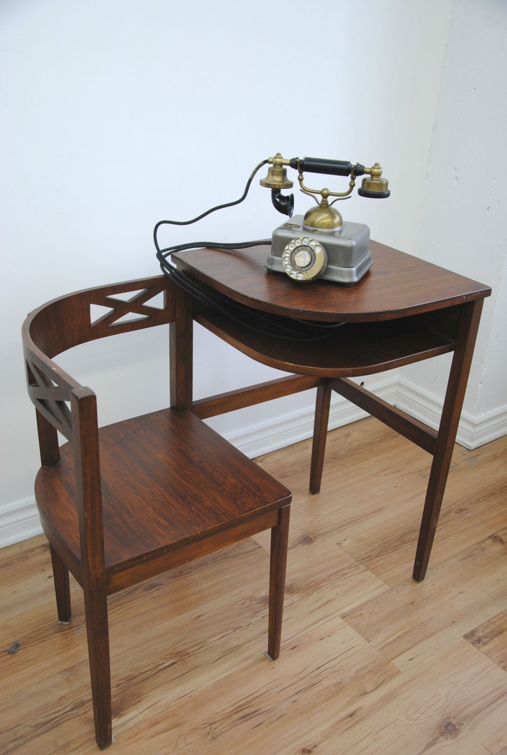 Vintage 1930s/40s Telephone TableDesk