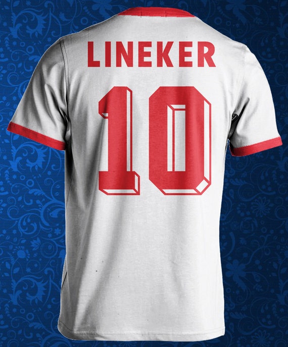 gary lineker everton shirt