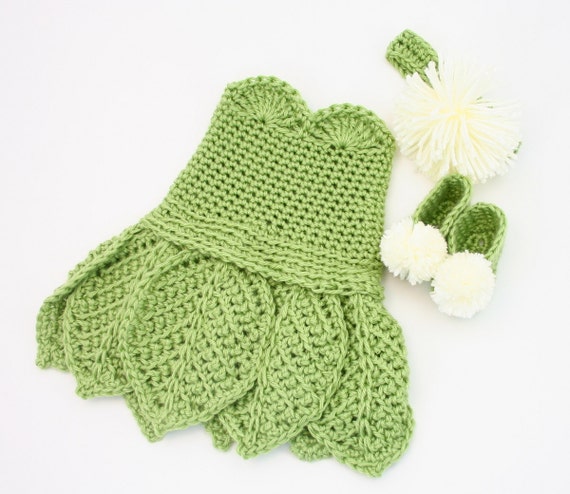 dress for pattern tinkerbell Costume PATTERN,Crochet PATTERN Dress Tinkerbell Baby PATTERN,Baby