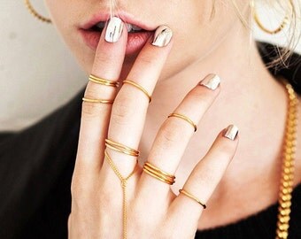 Solid Silver Nail Wraps