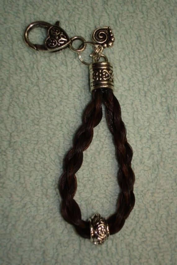 Custom personalized horse hair jewelry. by JustABitOSomethin