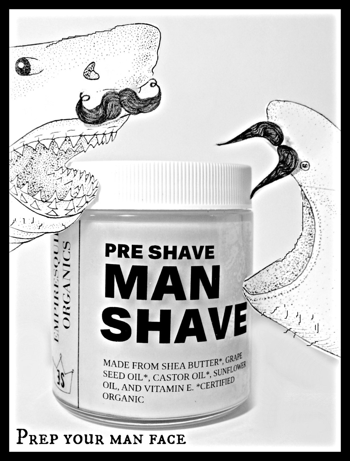 Organic Pre Shave Butter Pre Shaving Butter Natural