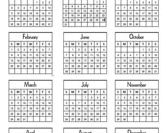 printable mini calendar 2015 printable mini calendar 2015