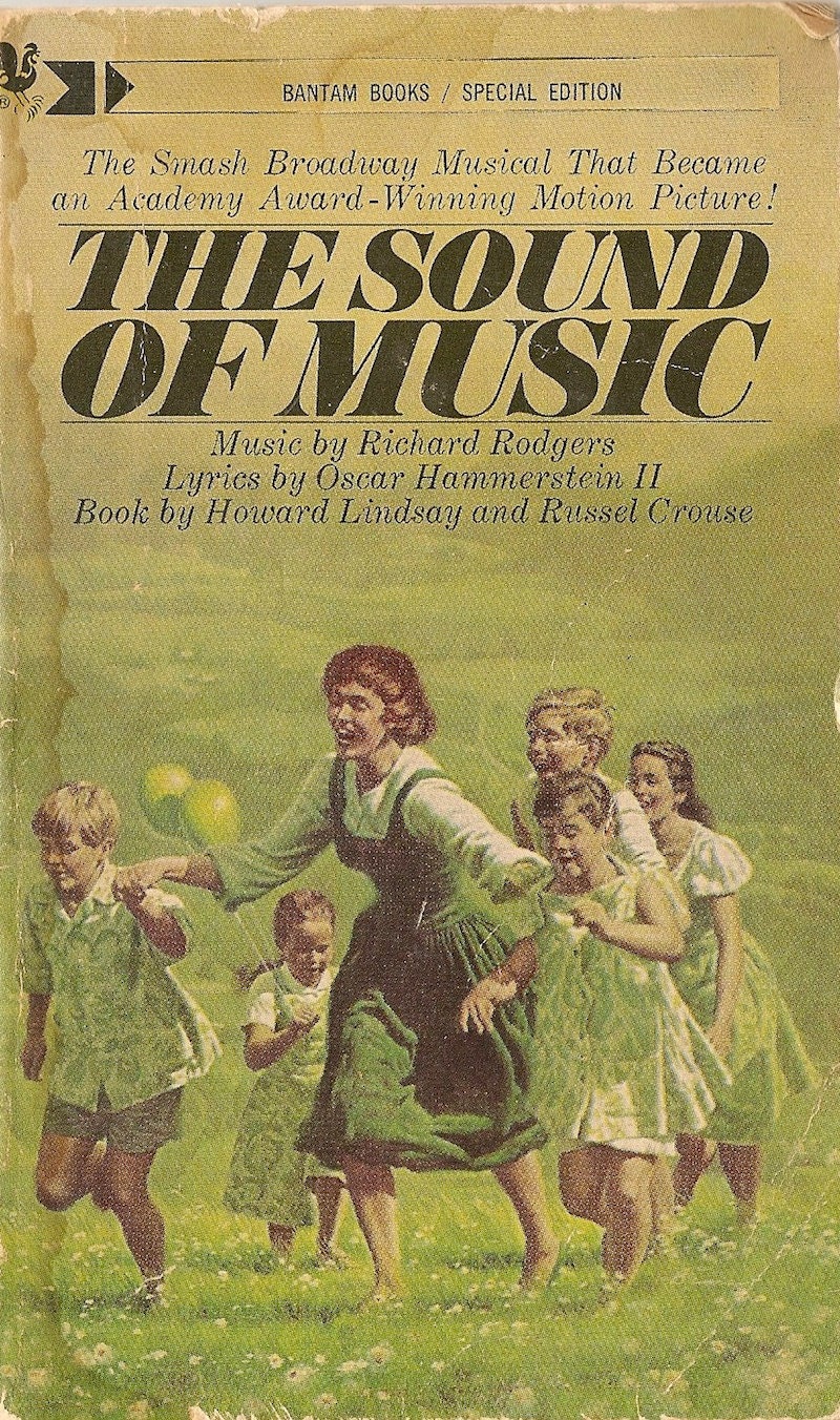 Vintage Book The Sound Of Music By Hazelcatkins On Etsy