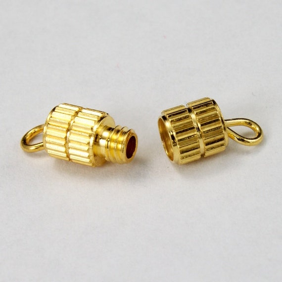 17mm Gold Barrel Clasp CLA004