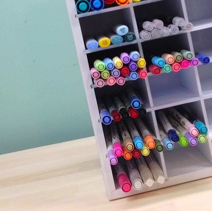 Craft Marker Storage Organizer for crafters large capacity