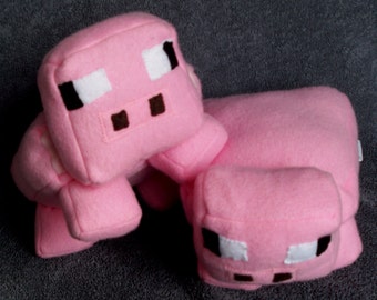 pig minecraft plush