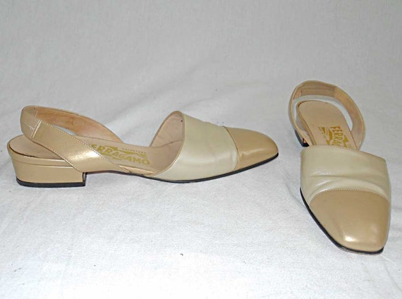 toe cap slingback ballet flats