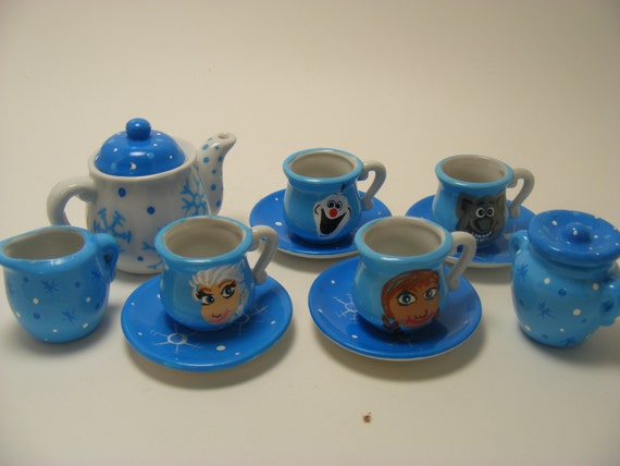 disney frozen tea set