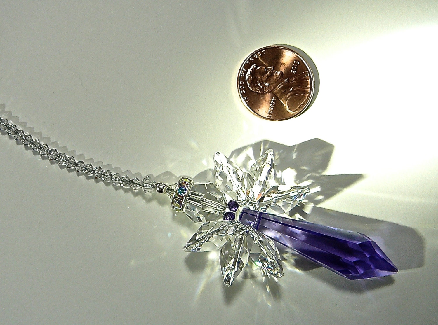 Angel Crystal Suncatcher Swarovski Crystal by