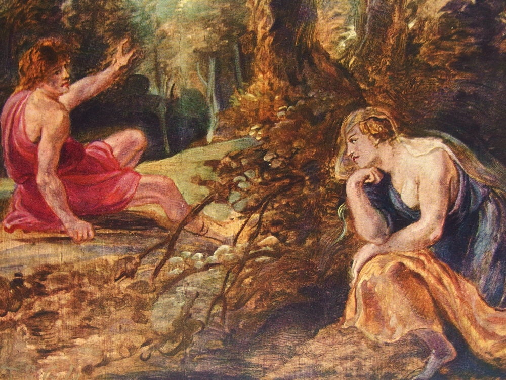 Cephalus and Procris by Peter Paul Rubens an Original