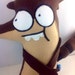 regular show rigby plush