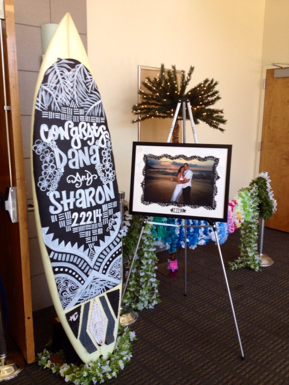 Chalkboard Surfboard