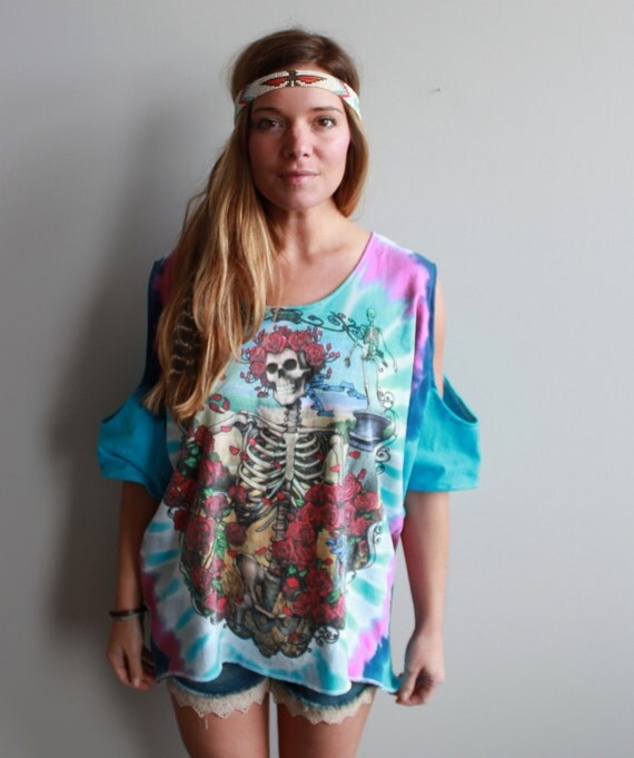 grateful dead oversized tee