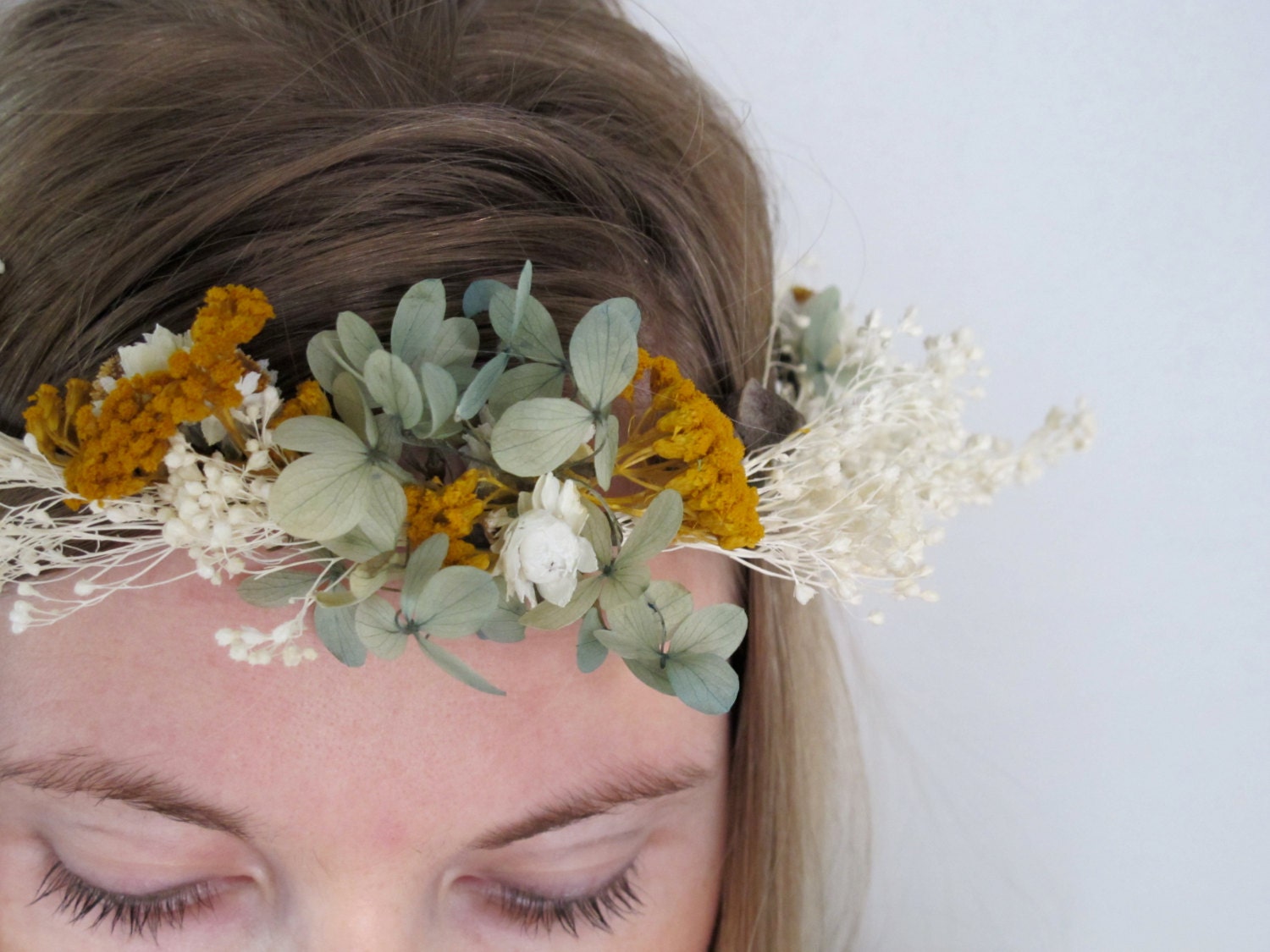 Flower Girl Head Wreath by BriesHoneybees on Etsy